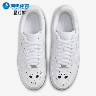 Low 男女系带经典 Nike IB4025 Force 运动防滑板鞋 100 耐克正品