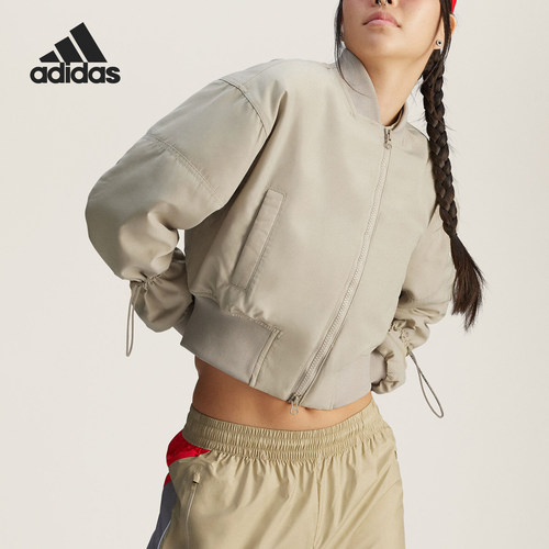 Adidas/阿迪达斯正品ASMC SW BOM CRO女士短款保暖棉服JF6029
