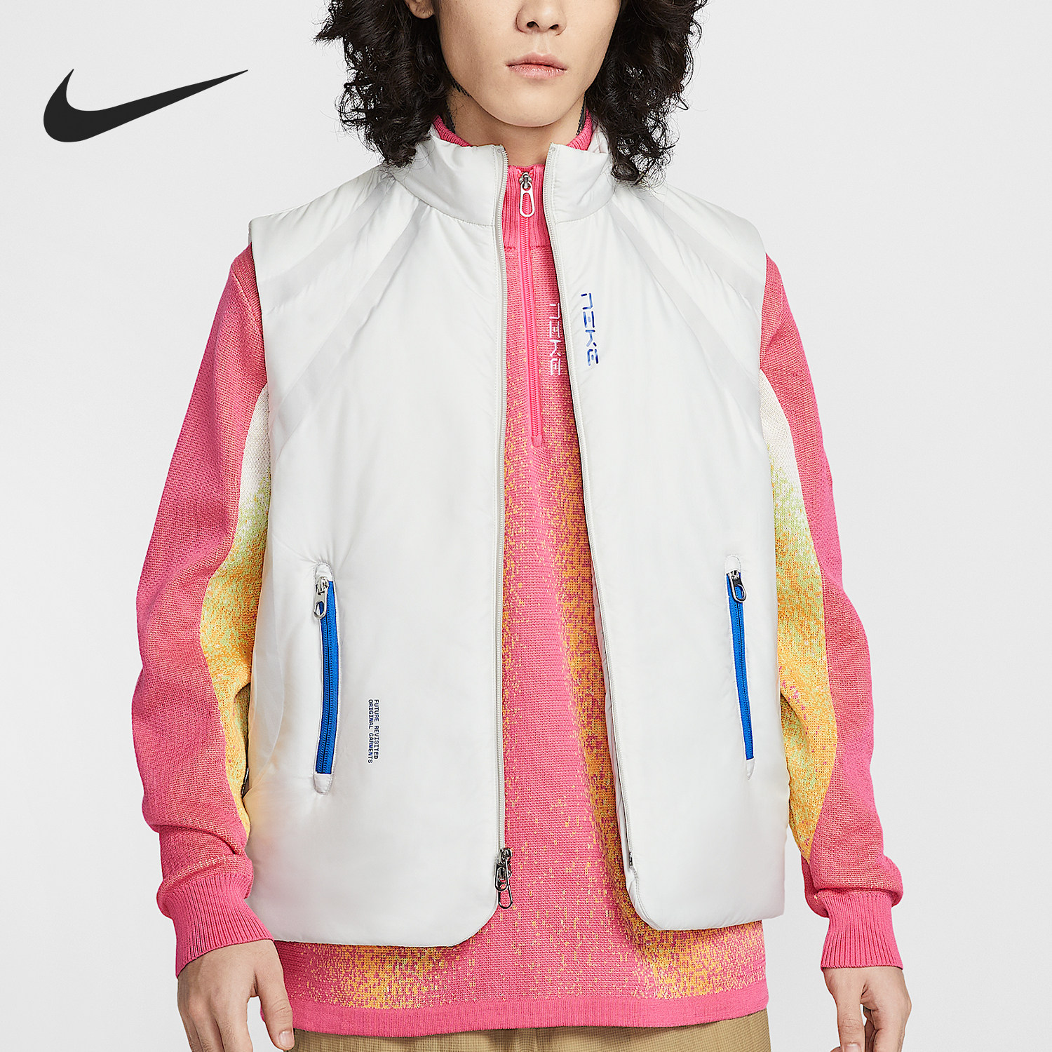 Nike/耐克正品2025冬季款男士立领保暖耐穿棉马甲IB4011-072