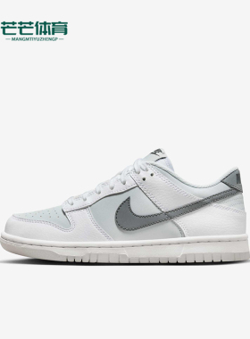 Nike/耐克正品Dunk Low 舒适耐磨舒适经典透气低帮板鞋FV0365-100