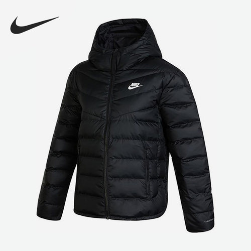 耐克女子休闲连帽保暖羽绒服