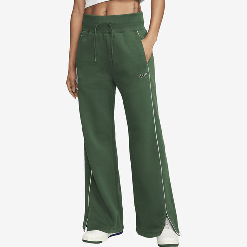 Nike耐克正品Phoenix Fleece女拼色刺绣系带针织运动裤FV4972-323