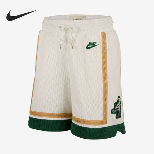 Nike/耐克正品2025男士透气网眼刺绣运动经典篮球短裤IF0472-133