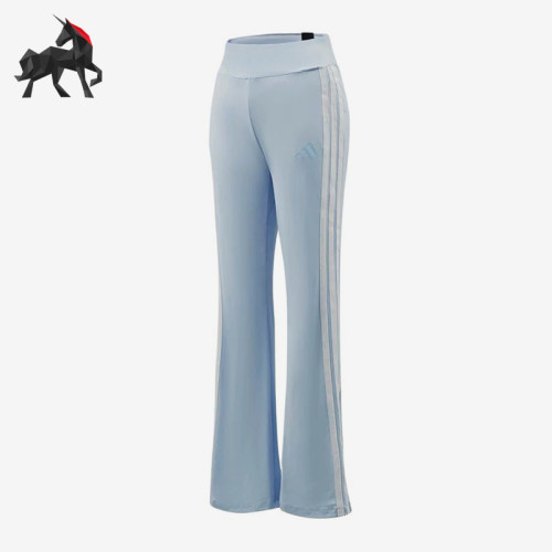 Adidas/阿迪达斯正品MS FLARED PNT女士经典中腰松紧休闲裤KX2750