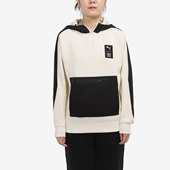 彪马正品 532340 秋季 拼色休闲连帽卫衣套头卫衣 女子时尚 Puma