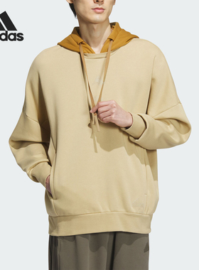 Adidas/阿迪达斯官方正品FUSTL HOODIE1男士套头连帽卫衣IM9052