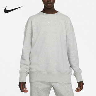 风女子圆领运动宽松卫衣DQ5734 Oversize 063 耐克官方正品 Nike