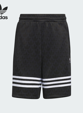 Adidas/阿迪达斯正品三叶草夏季新款大童经典运动短裤JI9855