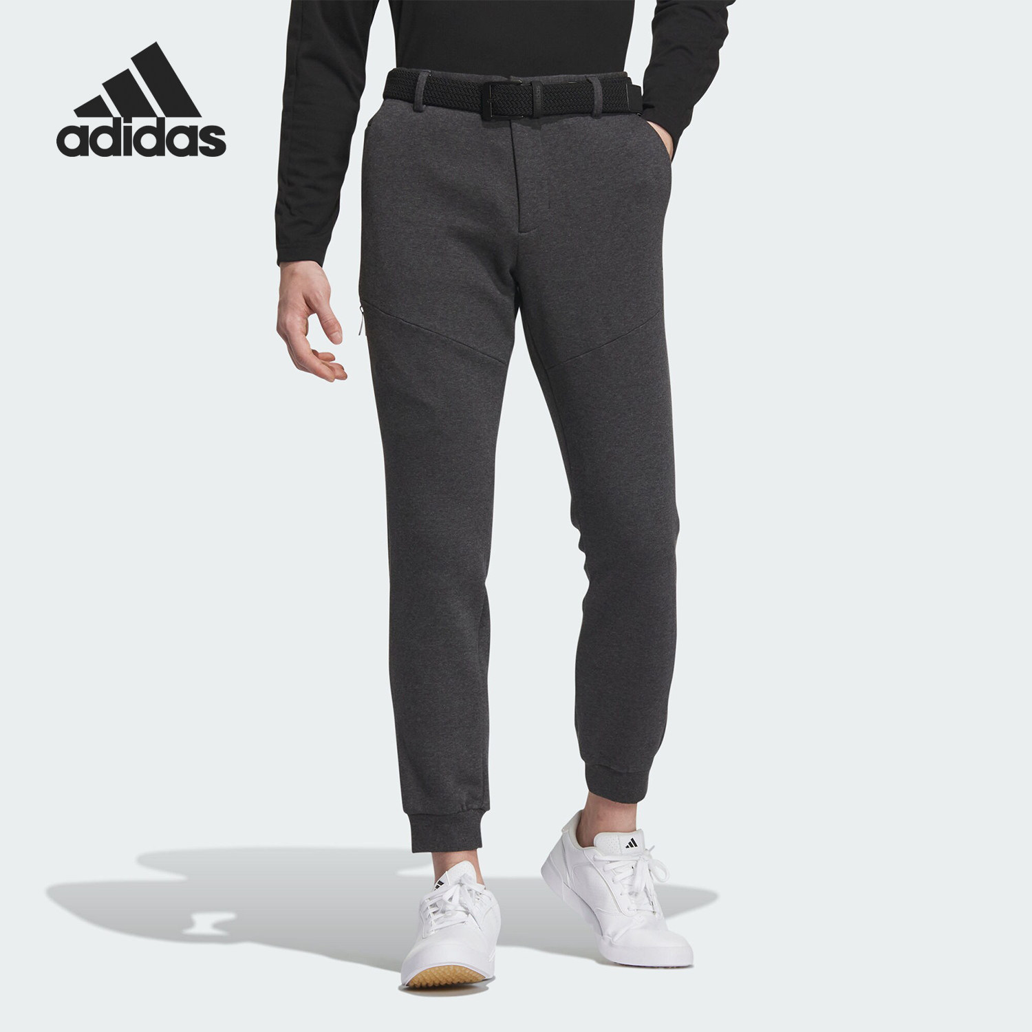 Adidas/阿迪达斯正品新款男士针织束脚高尔夫运动裤IA2616,运动服/休闲服装,运动长裤,淘宝优惠券,粉丝福利购,淘宝优惠卷