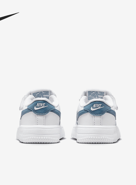 Nike/耐克正品Force 1 Low EasyOn婴童魔术贴板鞋FN0236-110