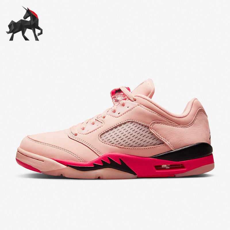 Nike/耐克正品AIR JORDAN 5 AJ5女子低帮运动篮球鞋DA8016-806