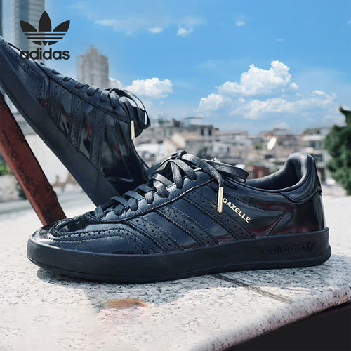 Adidas/阿迪达斯男女漆皮休闲鞋