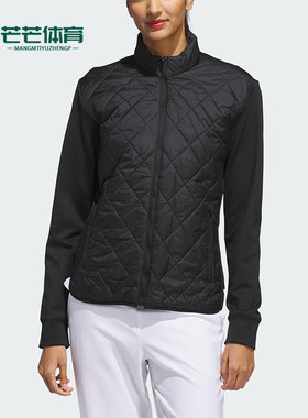 Adidas/阿迪达斯2025秋季款女士日常立领高尔夫棉服KA7965