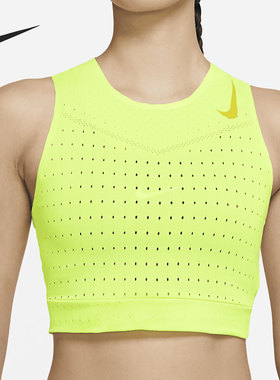 Nike/耐克正品女子舒适透气梭织休闲运动背心T恤 CZ9384-702