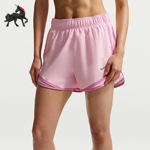 Nike/耐克正品Dri-FIT女士中腰跑步运动含内衬短裤HM6097-663