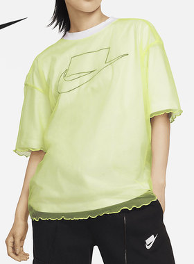 Nike/耐克正品AS W NSW女子时尚休闲运动透气短袖T恤 DD4530-736