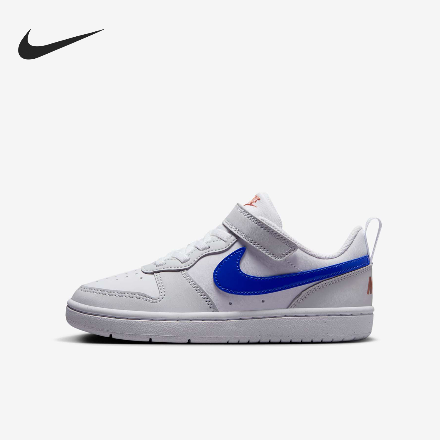 Nike/耐克正品2025新款小童经典复古低帮运动板鞋DV5457-120