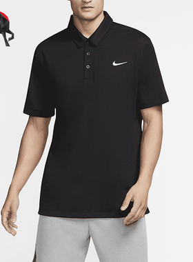 Nike/耐克正品Football男士套头翻领透气运动POLO衫CT4581-010