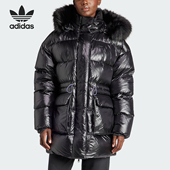 运动羽绒服IR7117 三叶草女子保暖经典 Adidas 阿迪达斯正品