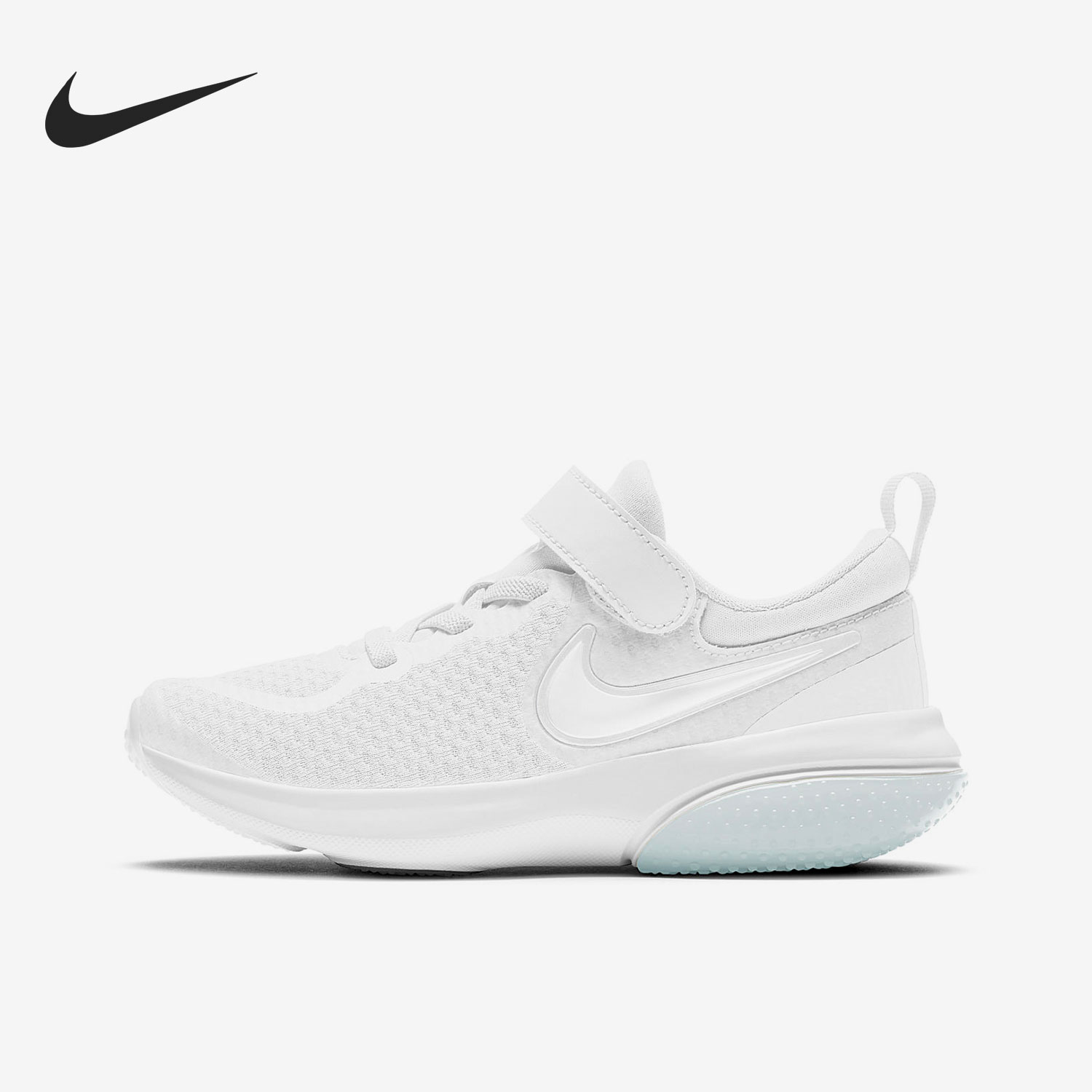 Nike/耐克正品 PROJECT POD儿童魔术贴轻便跑步鞋CQ4396-100