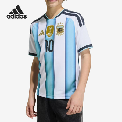 Adidas/阿迪达斯正品Argentina26HomeMesi短袖球衣KA8115