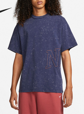 Nike/耐克官方正品当季新款男女运动简约休闲短袖T恤DX5836-410