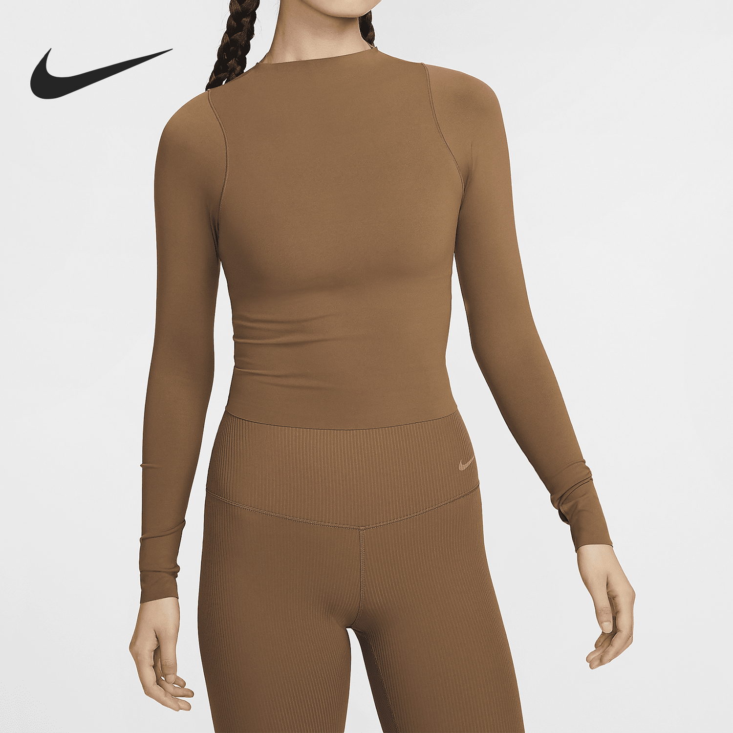 耐克女士运动训练长袖