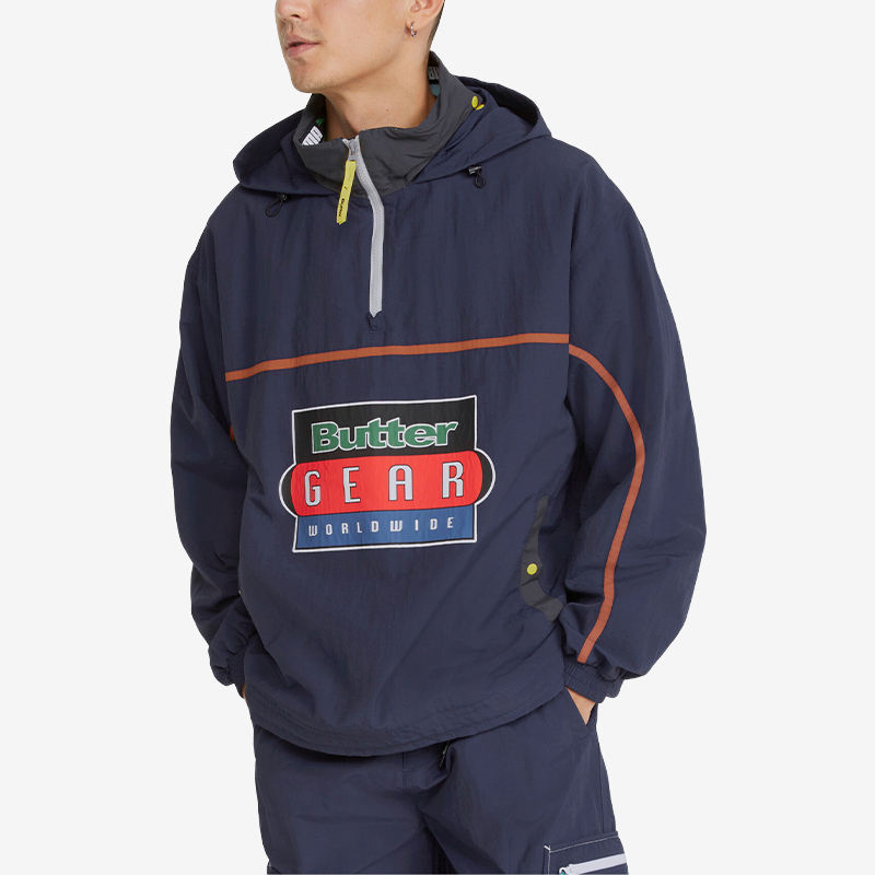 Puma/彪马正品男子时尚印花半拉链连帽套头休闲卫衣534055