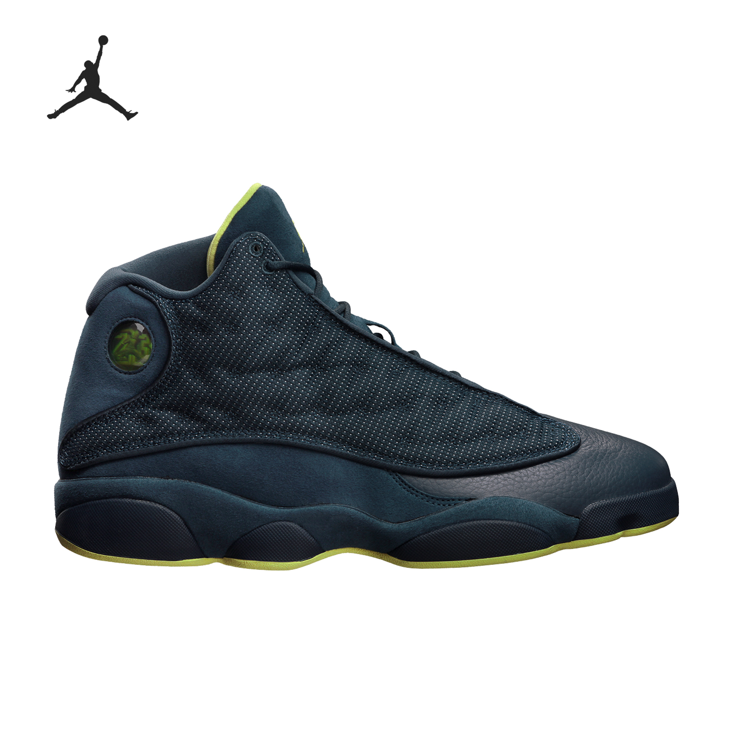 Nike/耐克官方正品男款舒适拼接复古运动中帮篮球鞋414571-405