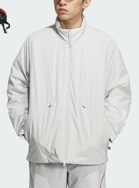 Adidas/阿迪达斯正品2025秋季款男士日常保暖立领运动棉服KC2569