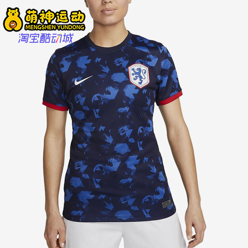Nike/耐克正品夏季女士透气运动休闲经典足球服短袖T恤DR3994-498