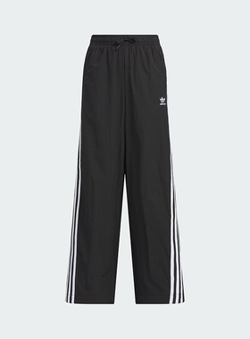 Adidas/阿迪达斯正品三叶草大童时尚宽松系带透气长裤JM4677