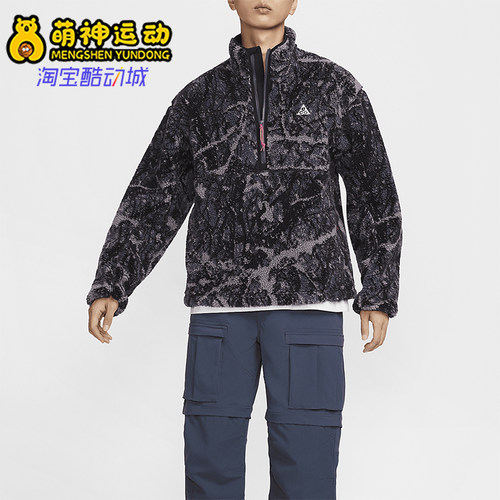 耐克男士时尚印花宽松休闲卫衣