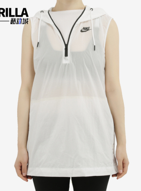 Nike/耐克正品新款女白色跑步训练速干经典运动背心83465-10