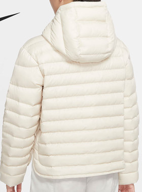 Nike/耐克官方正品女子短款连帽防风保暖运动羽绒服 CU5095-140
