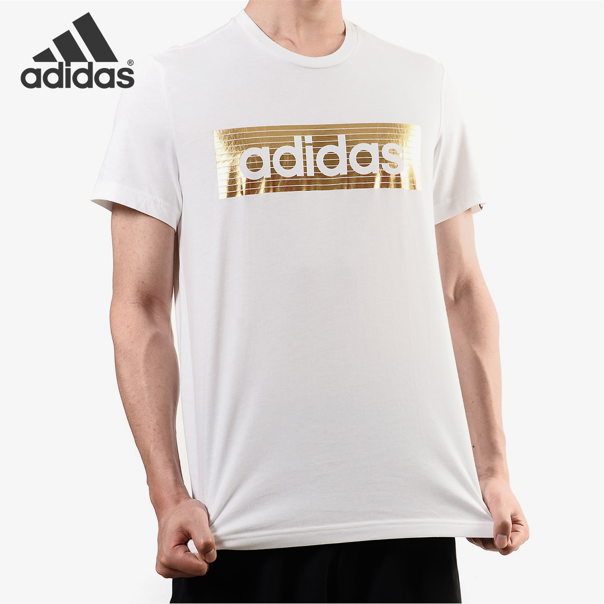 Adidas/阿迪达斯正品 GFX TEE LNR F 男子休闲运动短袖T恤CD1094