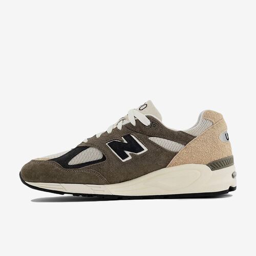 New Balance新百伦正品NB 990 V2男女同款复古低帮跑步鞋M990GB2