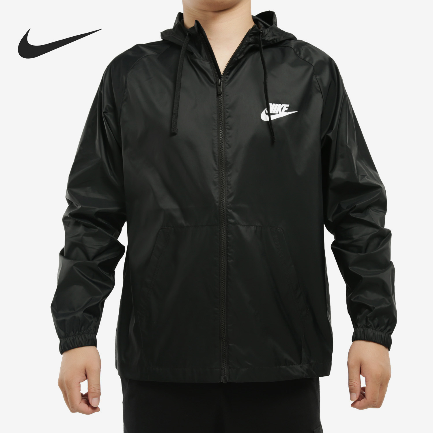 Nike/耐克官方正品男子风行者梭织轻盈运动防风夹克外套 CZ8677