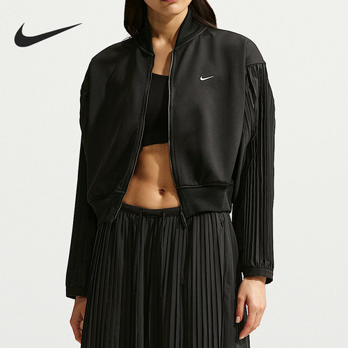 Nike/耐克正品2026春季款女士连帽短款经典运动外套IQ0437-010