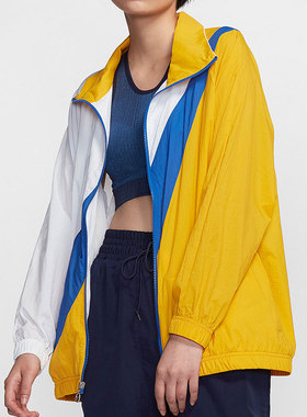 Nike/耐克正品休闲女子立领大勾跑步训练夹克外套 BV3686-743