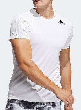 Adidas/阿迪达斯正品  夏季新款男子运动休闲透气短袖GP7656