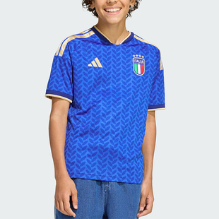 短袖 Adidas 26大童运动足球透气修身 ITALY JY7585 阿迪达斯正品