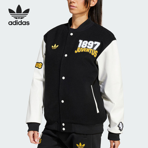 阿迪达斯男士保暖宽松运动棉服