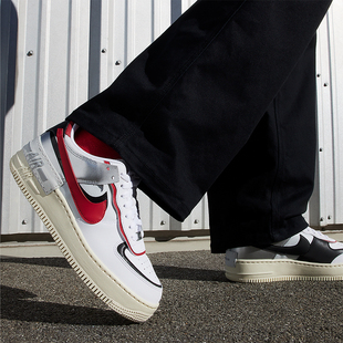 FN6335 Nike 100 女士空一号耐磨运动鞋 Shadow 耐克正品 AF1