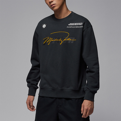 Nike/耐克正品Jordan男士透气薄绒圆领复古卫衣套头衫IM9710-045