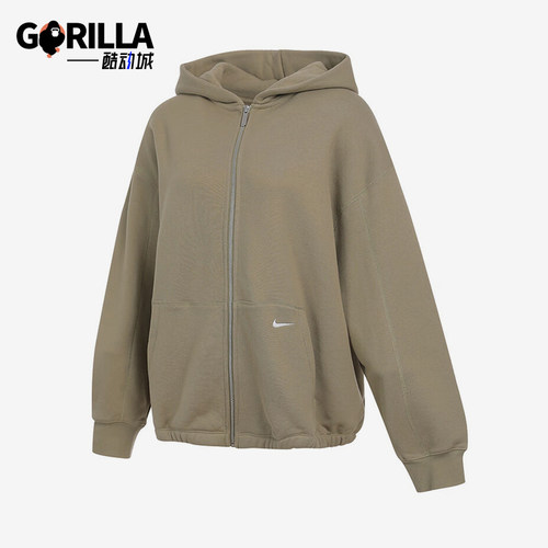 Nike/耐克正品2025女士户外运动针织连帽拉链休闲外套HV1950-276