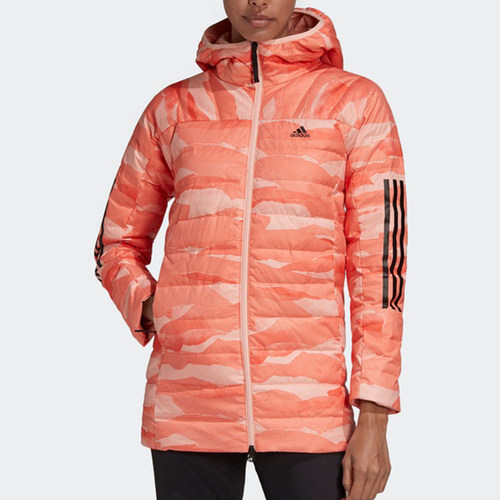 Adidas/阿迪达斯女子连帽羽绒服