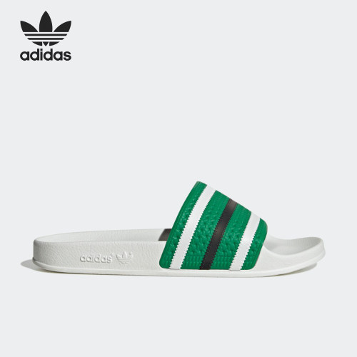 Adidas/阿迪达斯情侣款一字拖鞋