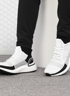 Adidas/阿迪达斯正品新款ULTRABOOST 19男子休闲运动跑步鞋B37707