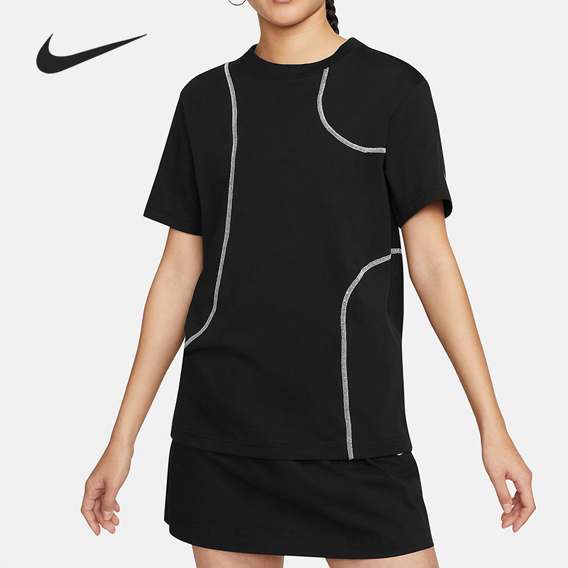 Nike/耐克正品女子运动T恤清仓特价DM6370-010 DA0724-010